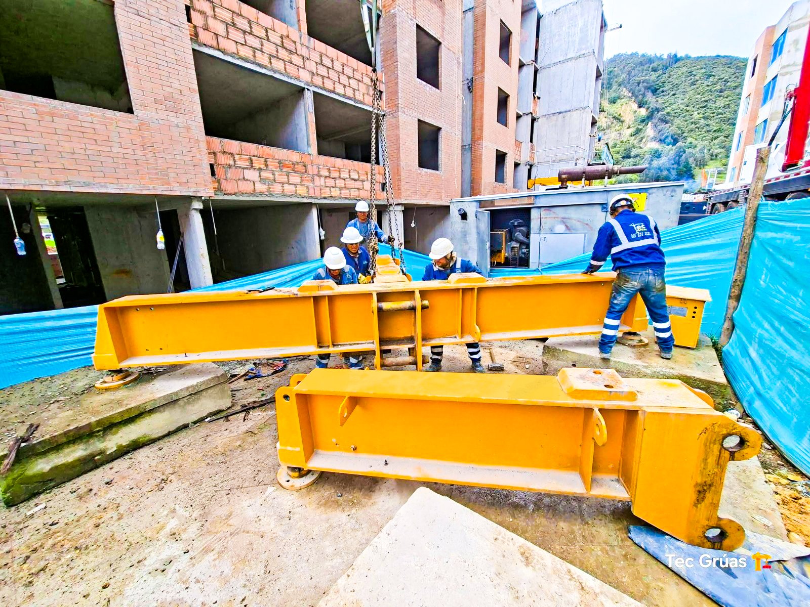 Personal técnico certificado de Tec Grúas